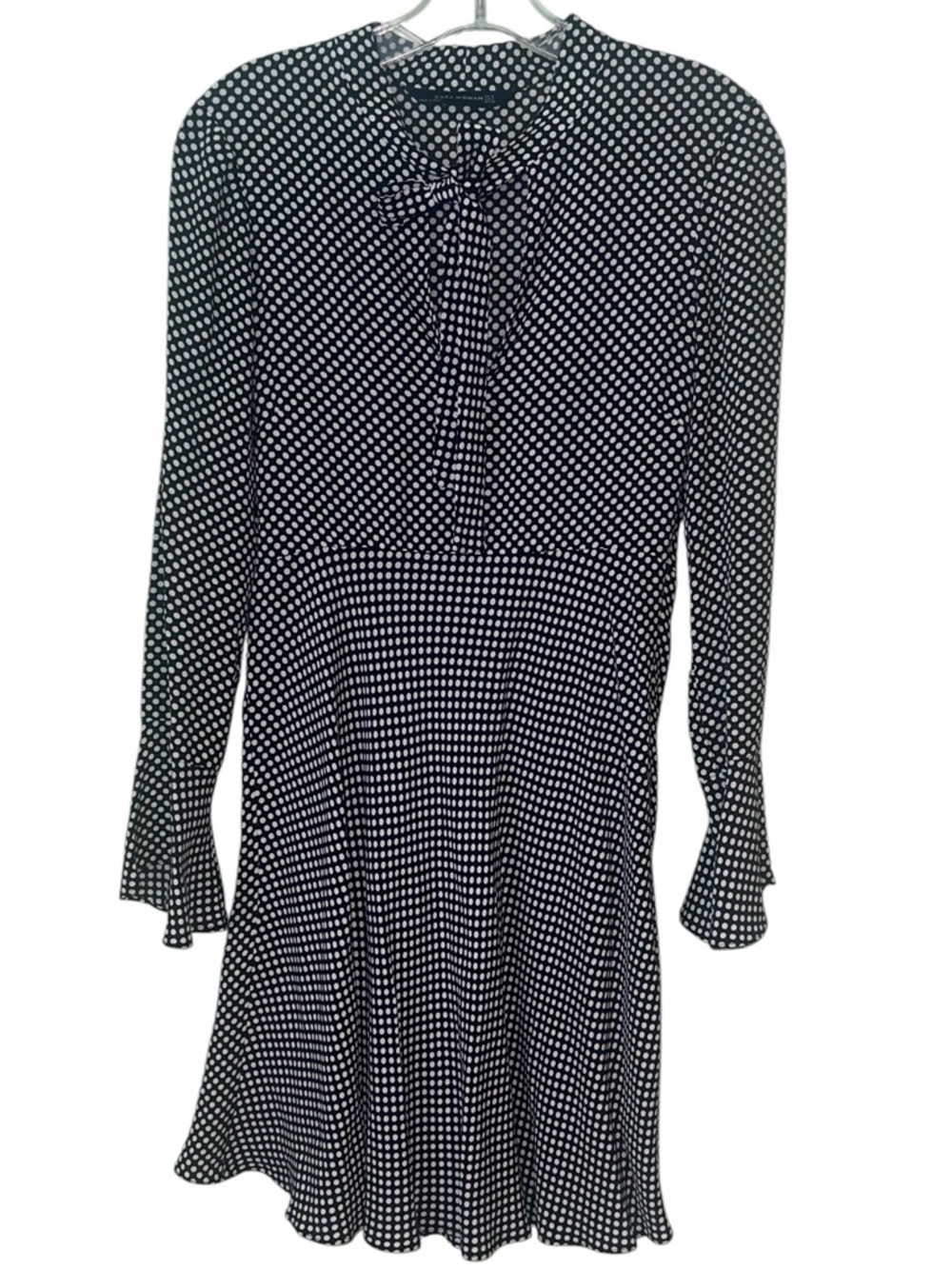 Zara, made in Spain, polka dot mini dress. Size small GUC - Picture 3 of 8